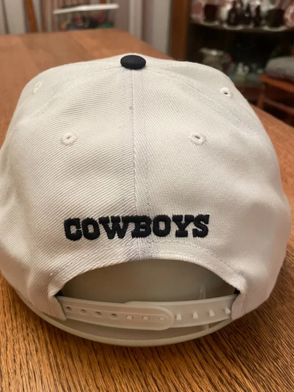 Ultra Game Dallas Cowboys Blue/White Snapback Baseball Hat Cap